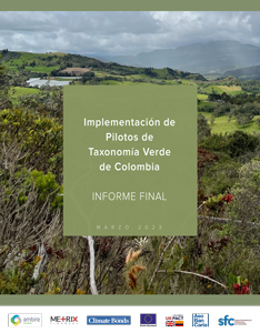 Implementación de Pilotos de Taxonomía Verde de Colombia